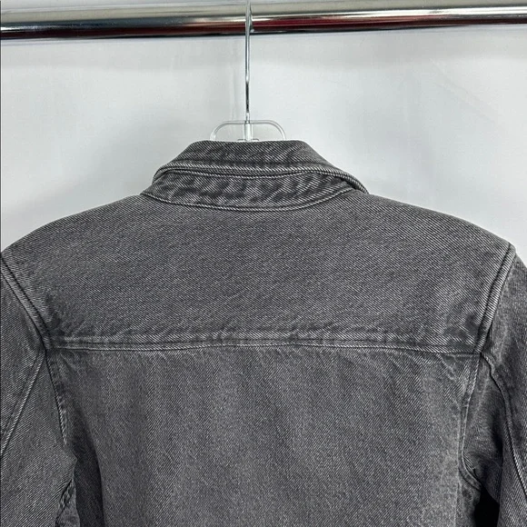 H&M Charcoal Denim Jacket - Picture 7 of 7